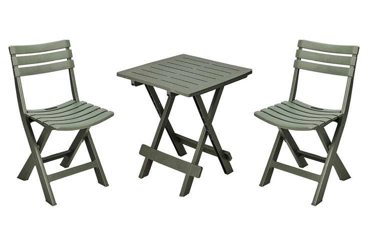 Dark Green Bistro Set